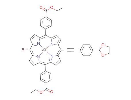 C<sub>49</sub>H<sub>35</sub>BrN<sub>4</sub>O<sub>6</sub>Zn