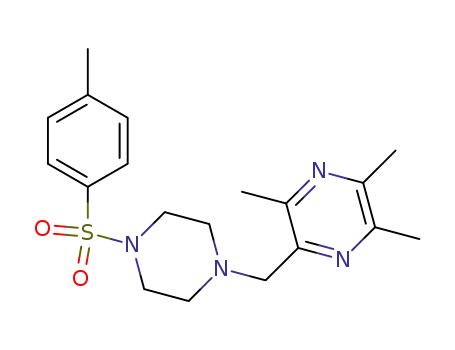 2-[4-(4-methylbenzenesulfonyl)-1-piperazinomethyl]-3,5,6-trimethylpyrazine