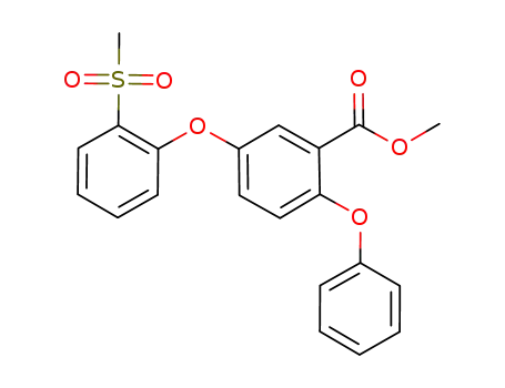 methyl 5-[2-(methylsulfonyl)phenoxy]-2-phenoxybenzoate