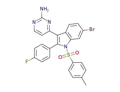 C<sub>25</sub>H<sub>18</sub>BrFN<sub>4</sub>O<sub>2</sub>S