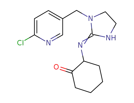 2-({1-[(6-chloropyridin-3-yl)methyl]imidazolidin-2-ylidene}amino)-cyclohexanone