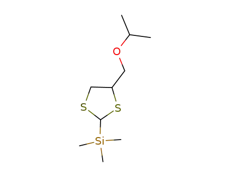 2-trimethylsilyl-4-(isopropoxymethyl)-1,3-dithiolane