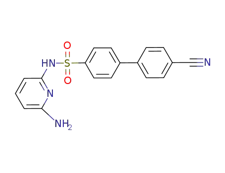 N-(6-Amino-2-pyridinyl)-4'-cyano-[1,1'-biphenyl]-4-sulfonamide