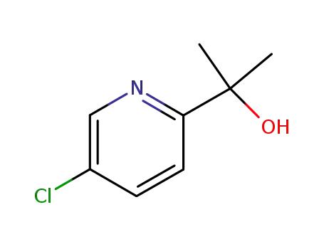 Molecular Structure of 40472-78-4 (2-(5-Chloropyridin-2-yl)propan-2-ol)