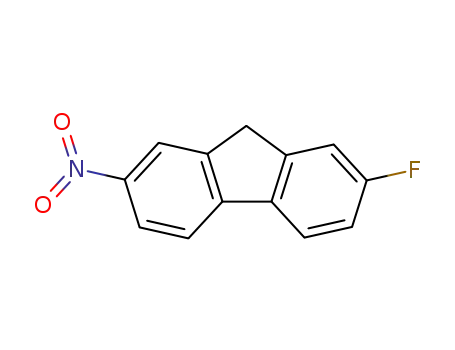 Molecular Structure of 1806-25-3 (2-FLUORO-7-NITROFLUORENE, 99)
