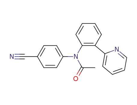 N-(4-cyanophenyl)-N-(2-(pyridin-2-yl)phenyl)acetamide