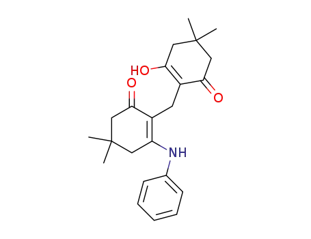 2-[(2-hydroxy-4,4-dimethyl-6-oxo-1-cyclohexen-1-yl)methyl]-3-phenylamino-5,5-dimethyl-2-cyclohexen-1-one
