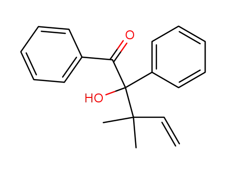 2-Hydroxy-3,3-dimethyl-1,2-diphenyl-pent-4-en-1-one