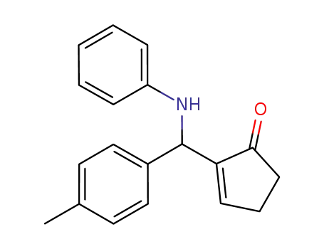 2-[(phenylamino)(p-tolyl)methyl]cyclopent-2-enone