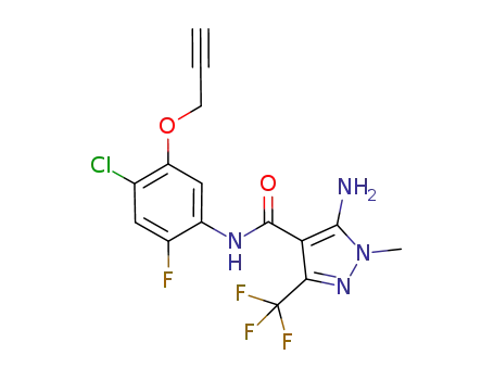 C<sub>15</sub>H<sub>11</sub>ClF<sub>4</sub>N<sub>4</sub>O<sub>2</sub>