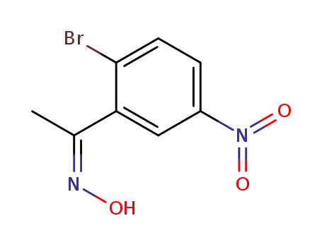 (Z)-1-(2-bromo-5-nitrophenyl)ethanone oxime