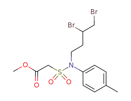 C<sub>14</sub>H<sub>19</sub>Br<sub>2</sub>NO<sub>4</sub>S