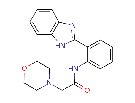 N-[2-(1H-benzoimidazol-2-yl)phenyl]-2-morpholin-4-ylacetamide