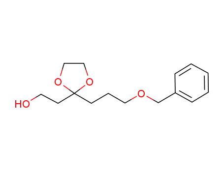 2-(2-(3-(benzyloxy)propyl)-1,3-dioxolan-2-yl)ethan-1-ol
