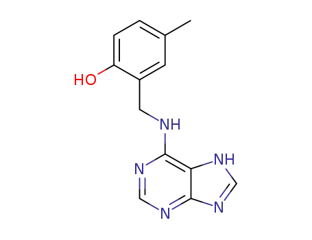 6-(2-hydroxy-5-methylbenzylamino)purine