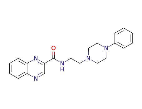 N-[2-(4-phenylpiperazin-1-yl)ethyl]-2-quinoxaline carboxamide