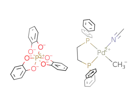[PdMe(acetonitrile)(1,2-bis(diphenylphosphino)ethane)][tris(o-phenylenedioxy)phosphate]