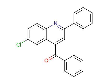 (6-chloro-2-phenylquinolin-4-yl)(phenyl)methanone