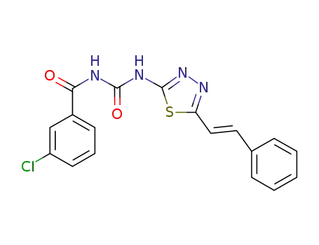 C<sub>18</sub>H<sub>13</sub>ClN<sub>4</sub>O<sub>2</sub>S