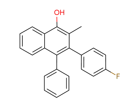 3-(p-fluorophenyl)-2-methyl-4-phenyl-1-naphthol