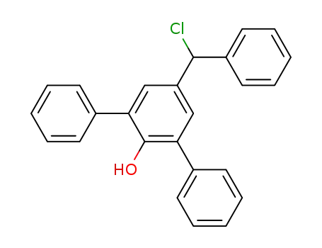 (4-hydroxy-3,5-diphenylphenyl)(phenyl)methyl chloride