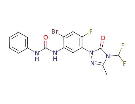 C<sub>17</sub>H<sub>13</sub>BrF<sub>3</sub>N<sub>5</sub>O<sub>2</sub>