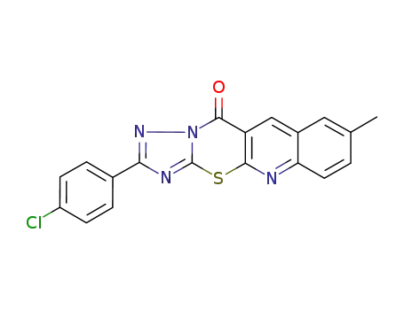 C<sub>19</sub>H<sub>11</sub>ClN<sub>4</sub>OS