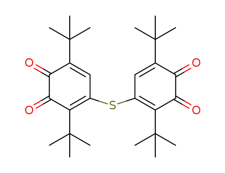 4,4'-sulfanediylbis(3,6-di-tert-butylcyclohexa-3,5-diene-1,2-dione)