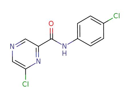 6-chloro-N-(4-chlorophenyl)pyrazine-2-carboxamide