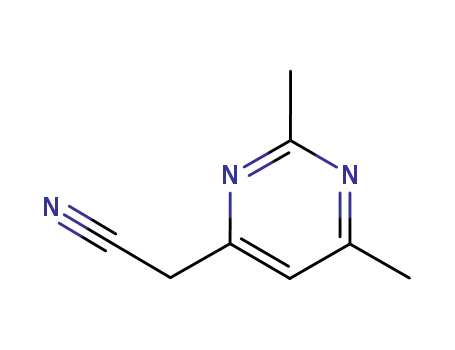 2- (2,6- 디메틸 피리 미딘 -4- 일) 아세토 니트릴