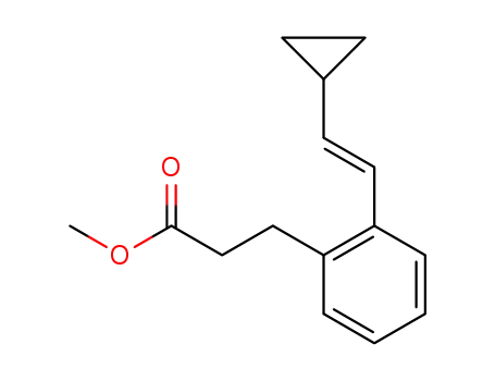 methyl 3-{2-[(E)-2-cyclopropylvinyl]phenyl}propanoate