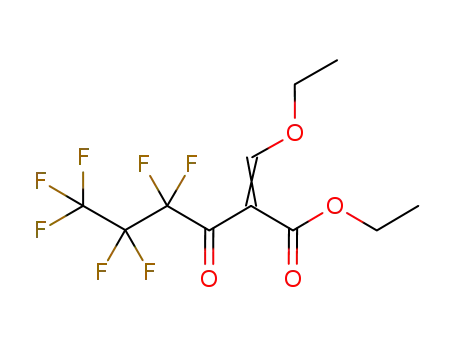 ethyl 2-ethoxymethylidene-4,4,5,5,6,6,6-heptafluoro-3-oxohexanoate