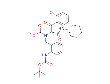 C<sub>30</sub>H<sub>39</sub>N<sub>3</sub>O<sub>7</sub>