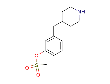 methanesulfonic acid 3-piperidin-4-ylmethyl-phenyl ester