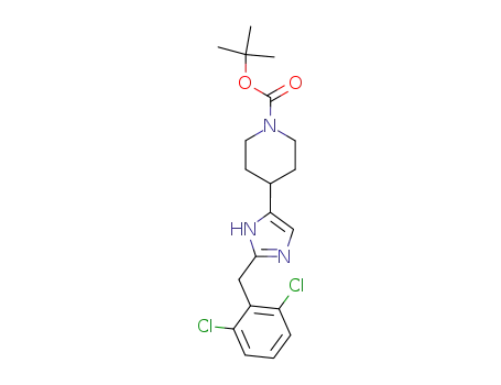 tert-butyl 4-(2-(2,6-dichlorobenzyl)-1H-imidazol-5-yl)piperidine-1-carboxylate