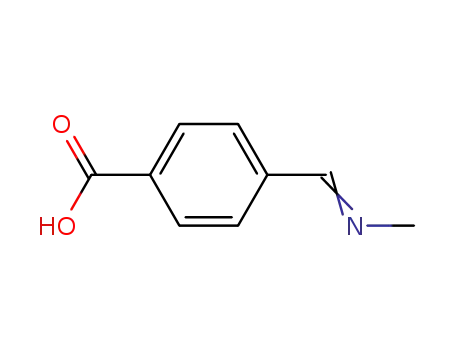 Molecular Structure of 35003-57-7 (4-[(Z)-Methyliminomethyl]-benzoic acid)