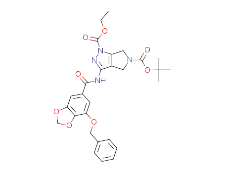 C<sub>28</sub>H<sub>30</sub>N<sub>4</sub>O<sub>8</sub>