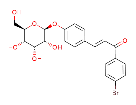 Molecular Structure of 949143-89-9 (C<sub>21</sub>H<sub>21</sub>BrO<sub>7</sub>)