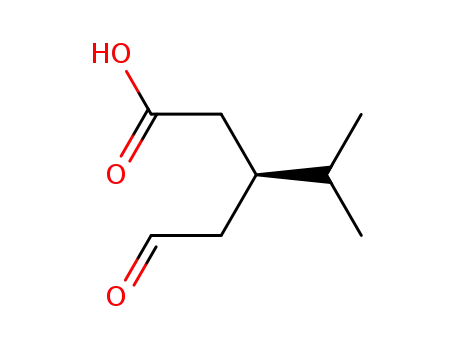 (3S)-3-isopropyl-5-oxopentanoic acid