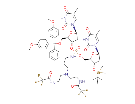 C<sub>58</sub>H<sub>75</sub>F<sub>6</sub>N<sub>8</sub>O<sub>15</sub>PSi