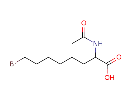 Octanoic acid, 2-(acetylamino)-8-bromo-