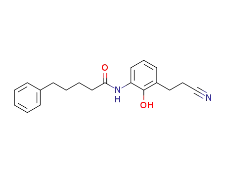 N-[3-(2-cyanoethyl)-2-hydroxyphenyl]-5-phenylpentanamide
