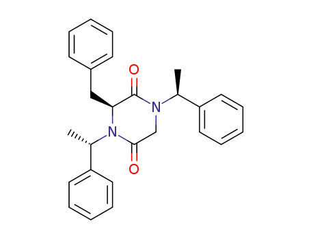 (3S)-1,4-N,N-((S)-1-phenethyl)-3-benzylpiperazine-2,5-dione