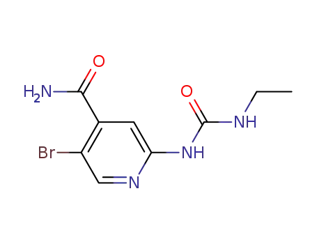 5-bromo-2-(3-ethylureido)isonicotinamide