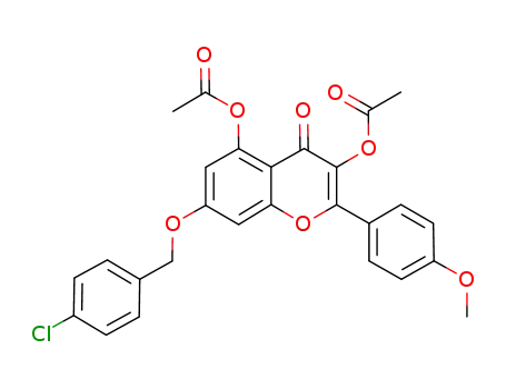 C<sub>27</sub>H<sub>21</sub>ClO<sub>8</sub>