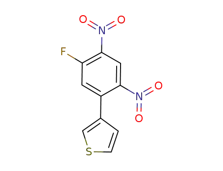 3-(5-Fluoro-2,4-dinitrophenyl)thiophene
