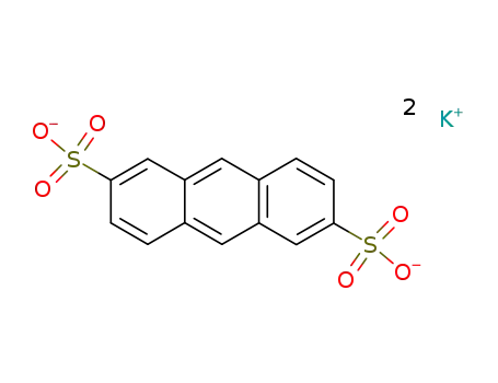 Molecular Structure of 66601-74-9 (anthracene-2,6-disulfonic acid dipotassium salt)