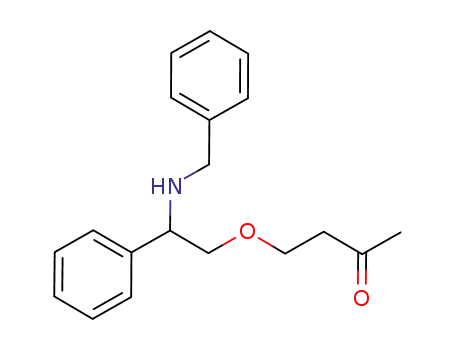 4-(2-(benzylamino)-2-phenylethoxy)butan-2-one