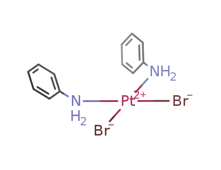 Platinum,bis(benzenamine)dibromo-, (SP-4-2)- cas  59788-49-7