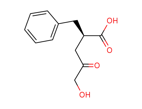 2-benzyl-5-hydroxy-4-oxopentanoic acid